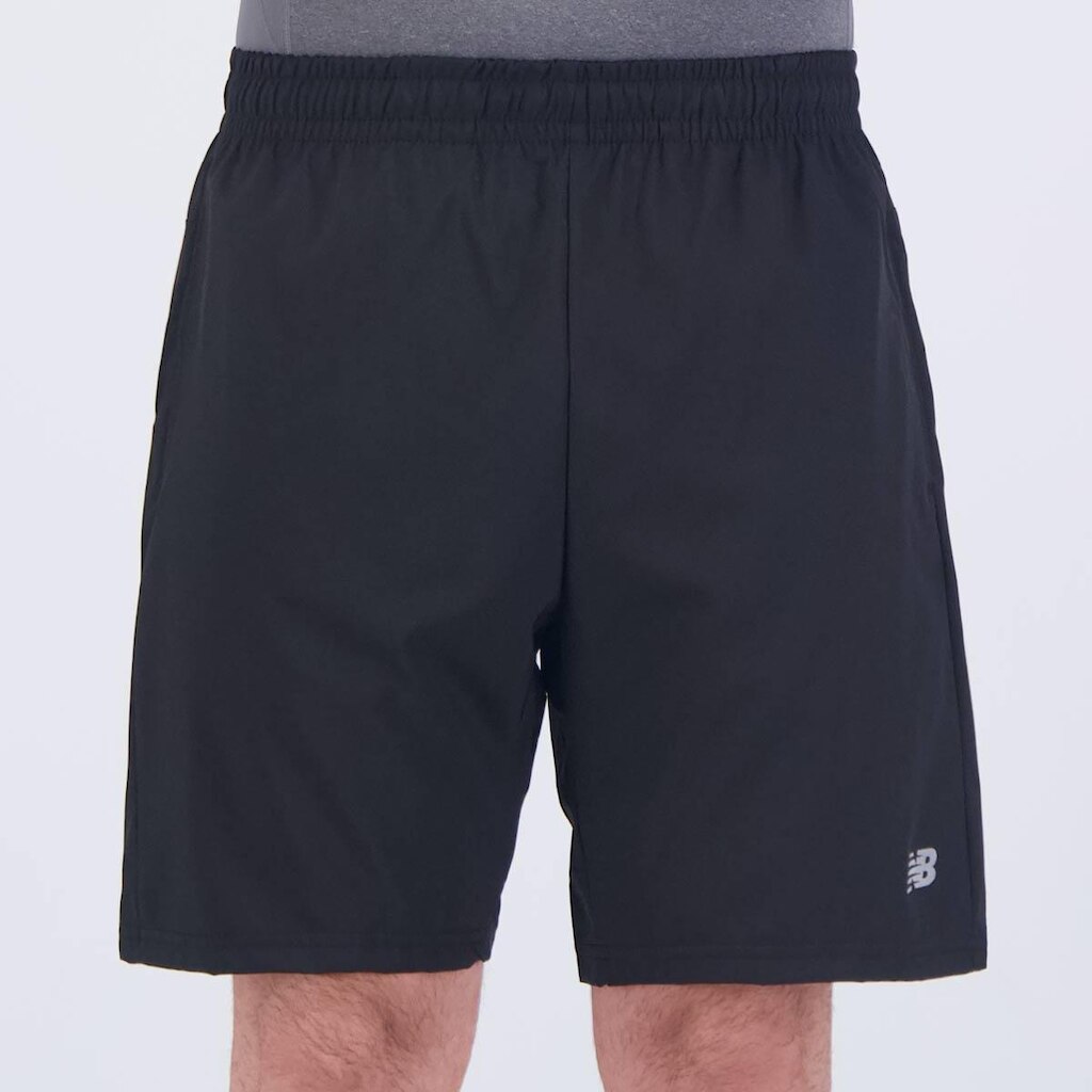 Bermuda New Balance Sport Essentials 7 Preta