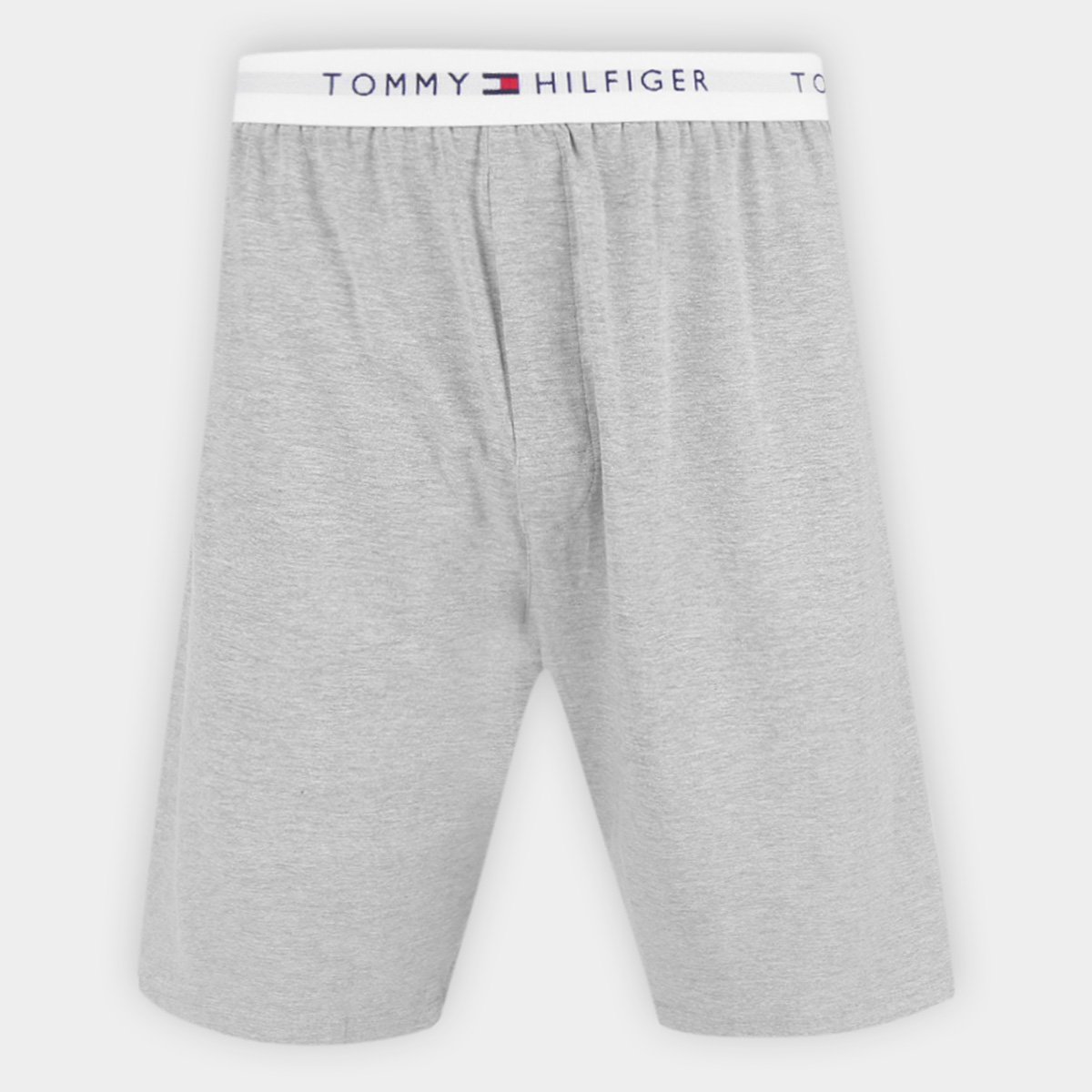 Bermuda Pijama Tommy Hilfiger Lisa Masculina - Cinza Menor preço em Bermuda Pijama Tommy Hilfiger Lisa Masculina - Cinza
