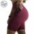 Bermuda Plus Size Heide Ribeiro Fit Bolso para Dispositivos - Vinho