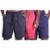 Bermuda Poliéster Confort Com Bolso Masculina MXD Conceito Cores Básicas - Vermelho+Marinho