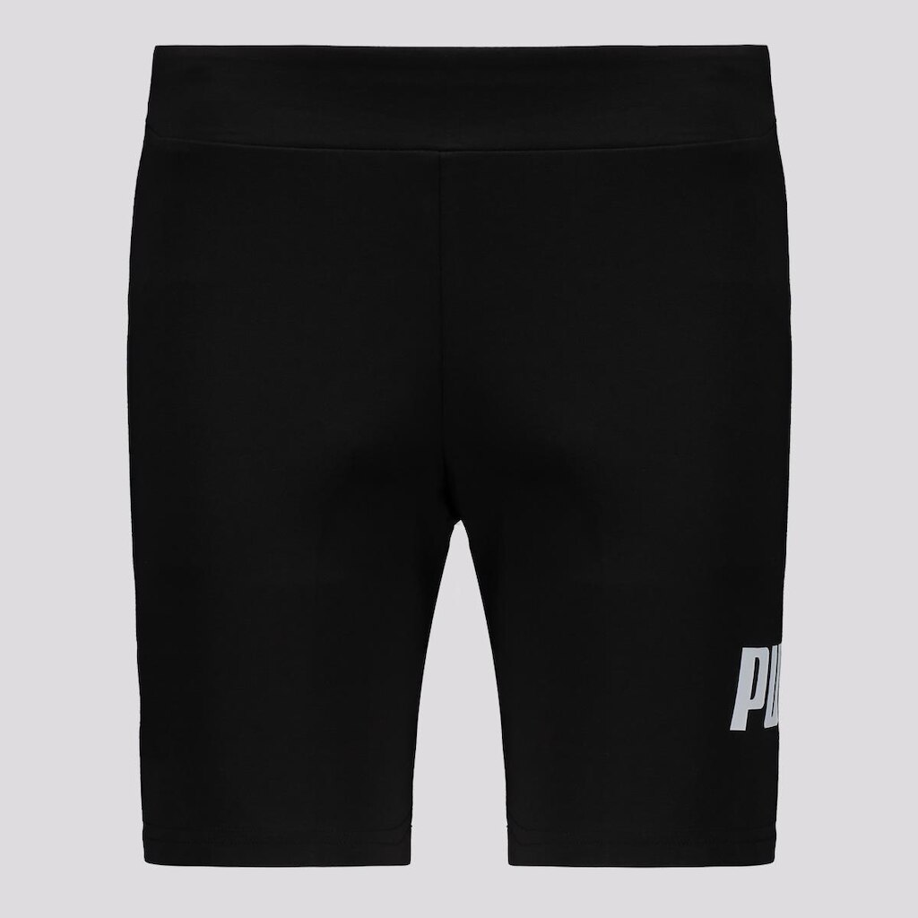 Bermuda Puma ESS NO. 1 Logo 7 Feminino Preto