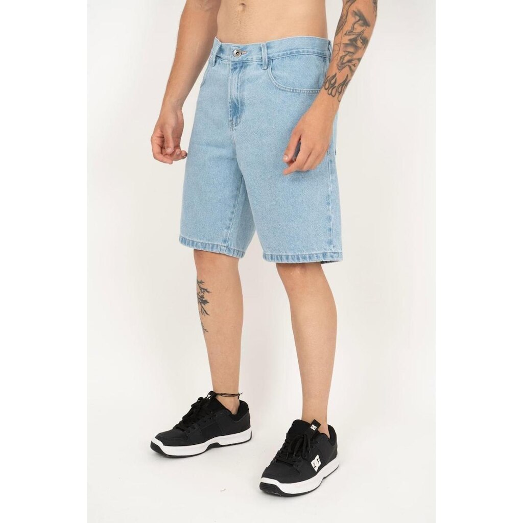 Bermuda RVCA Jeans Weekend Denin Light Blue Azul Claro-Azul Claro-40