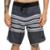 Bermuda RVCA Mid Stripes SM26 Masculina - Preto
