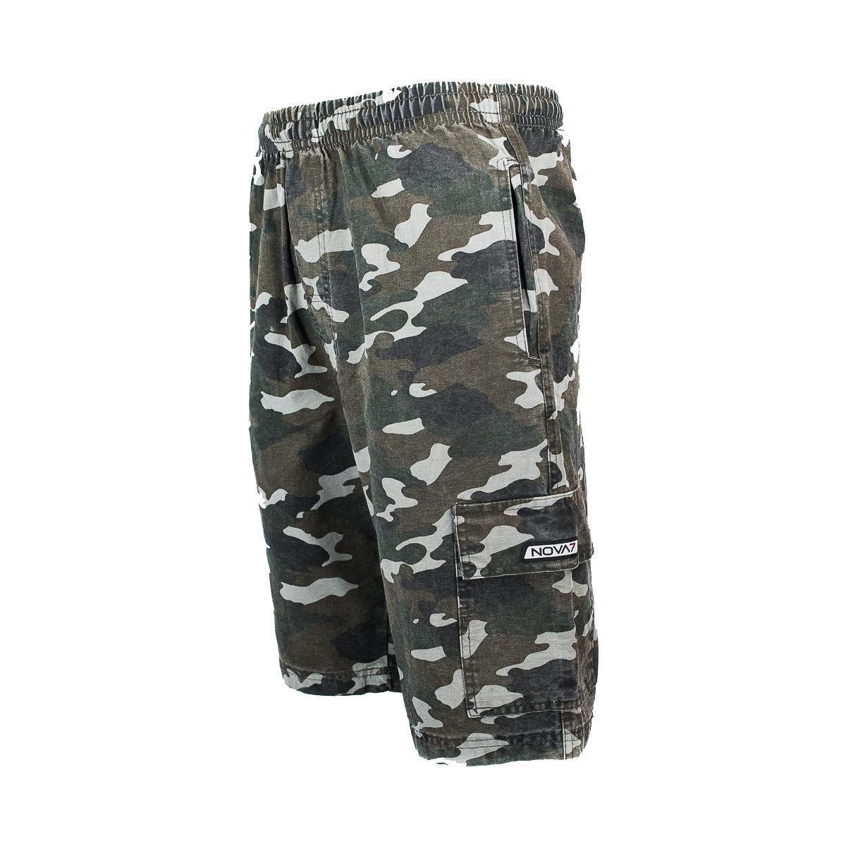 Bermuda Sarja Brim Extra Tamanho Especial Grande Camuflada Militar Plus Size Cargo Elástico Cordão é ruim? Bermuda Sarja Brim Extra Tamanho Especial Grande Camuflada Militar Plus Size Cargo Elástico Cordão é boa?