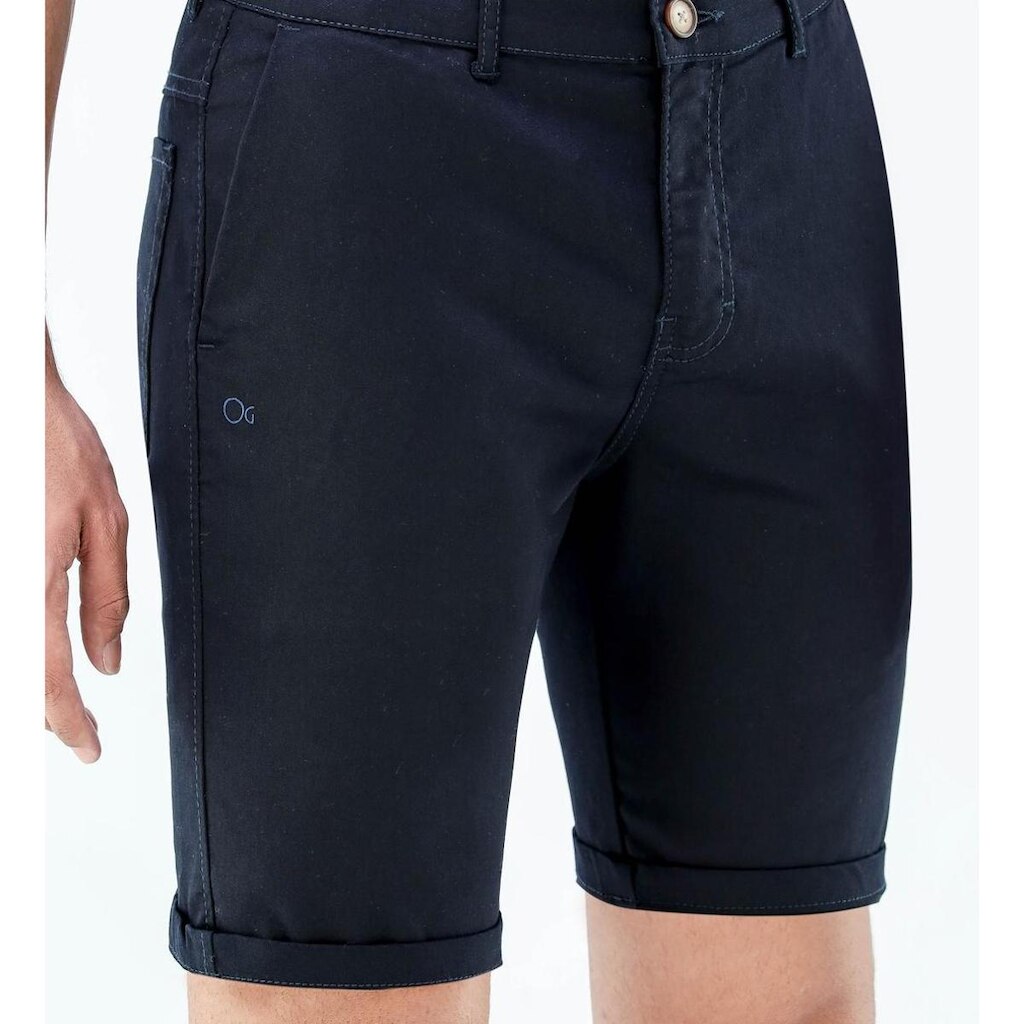 BERMUDA SARJA ESPORTE FINO MASCULINA OGOCHI REF:003009015