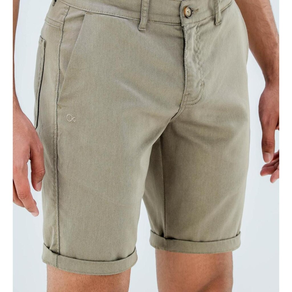 BERMUDA SARJA ESPORTE FINO MASCULINA OGOCHI REF:003009015