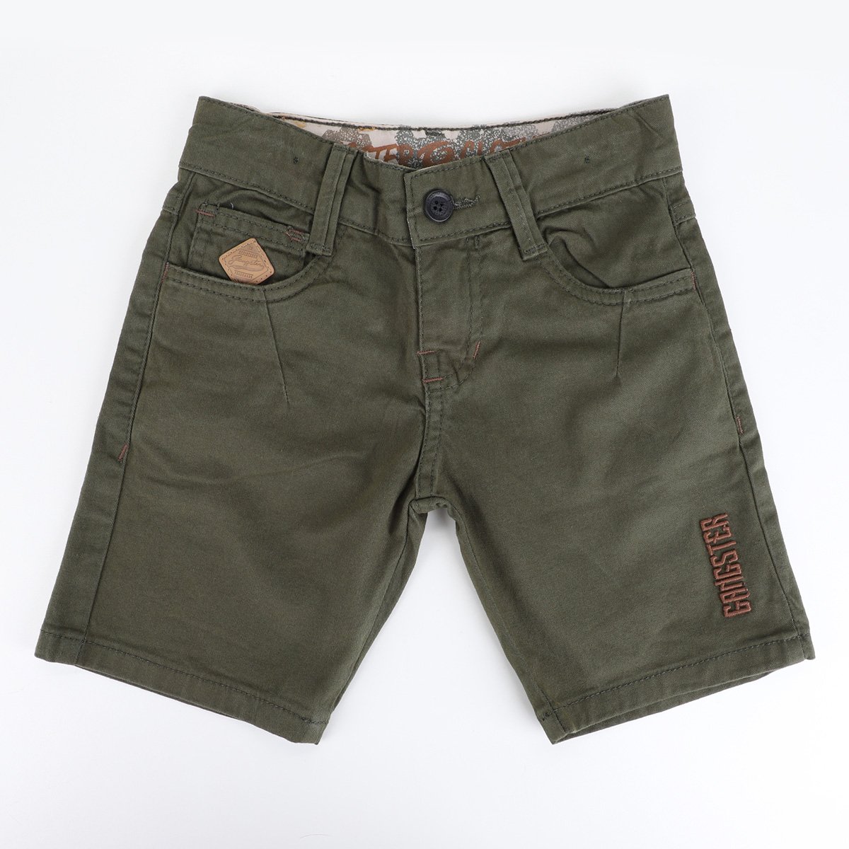 bermuda infantil masculina sarja