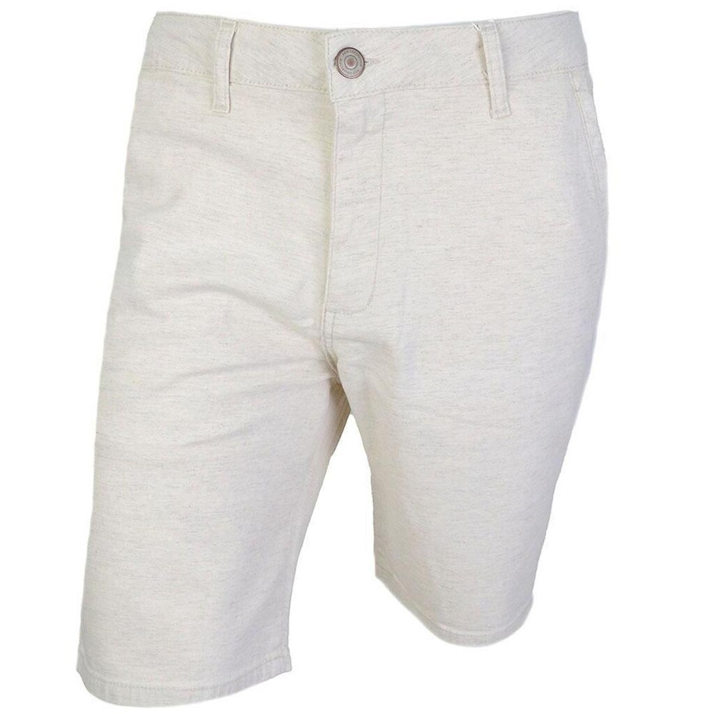 Bermuda Sarja Masculina Specific Linho Bege - 2768