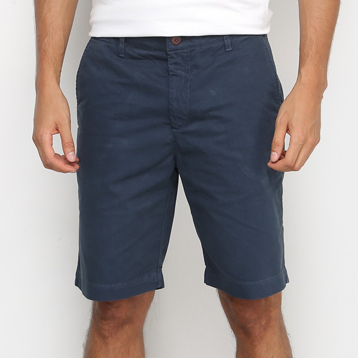 Bermuda Sarja Richards Chino Masculina - Marinho é ruim? Bermuda Sarja Richards Chino Masculina - Marinho é boa?