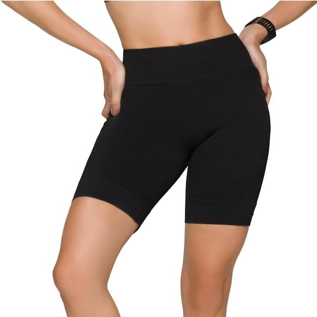 Bermuda Selene Esportiva Fitness Academia Básica Feminino Sem Costura Esporte