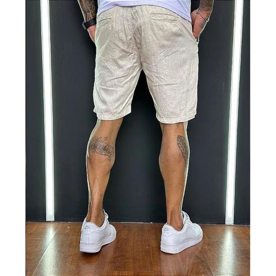 Bermuda Shorts Linho Masculino Jay Jones Zattini