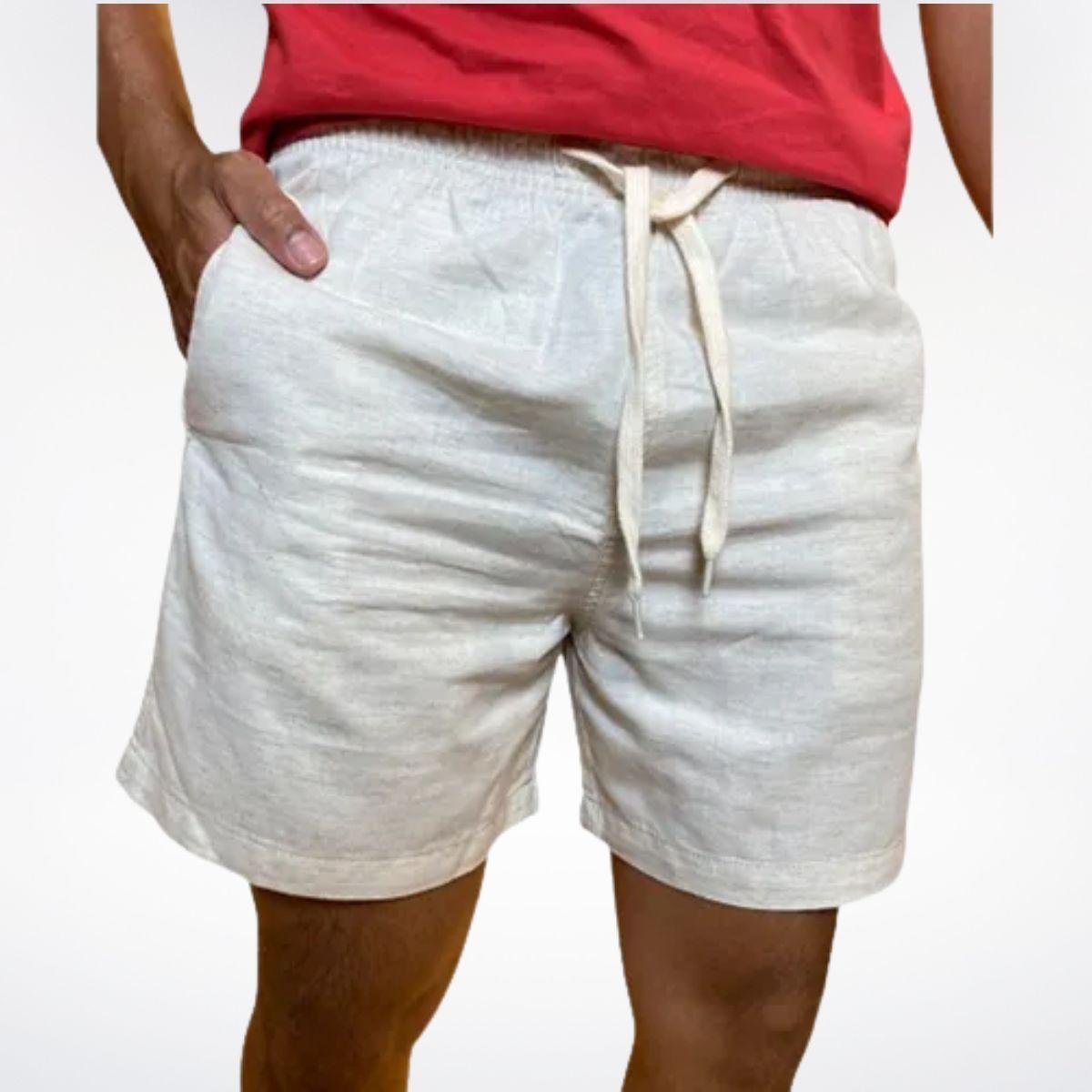 Bermuda Shorts Linho Masculino Tradicional Zattini