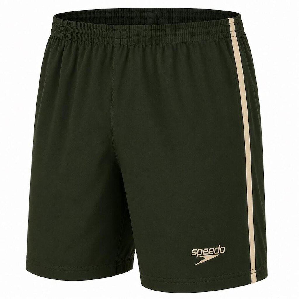 Bermuda Speedo Basic Tape - Verde Musgo