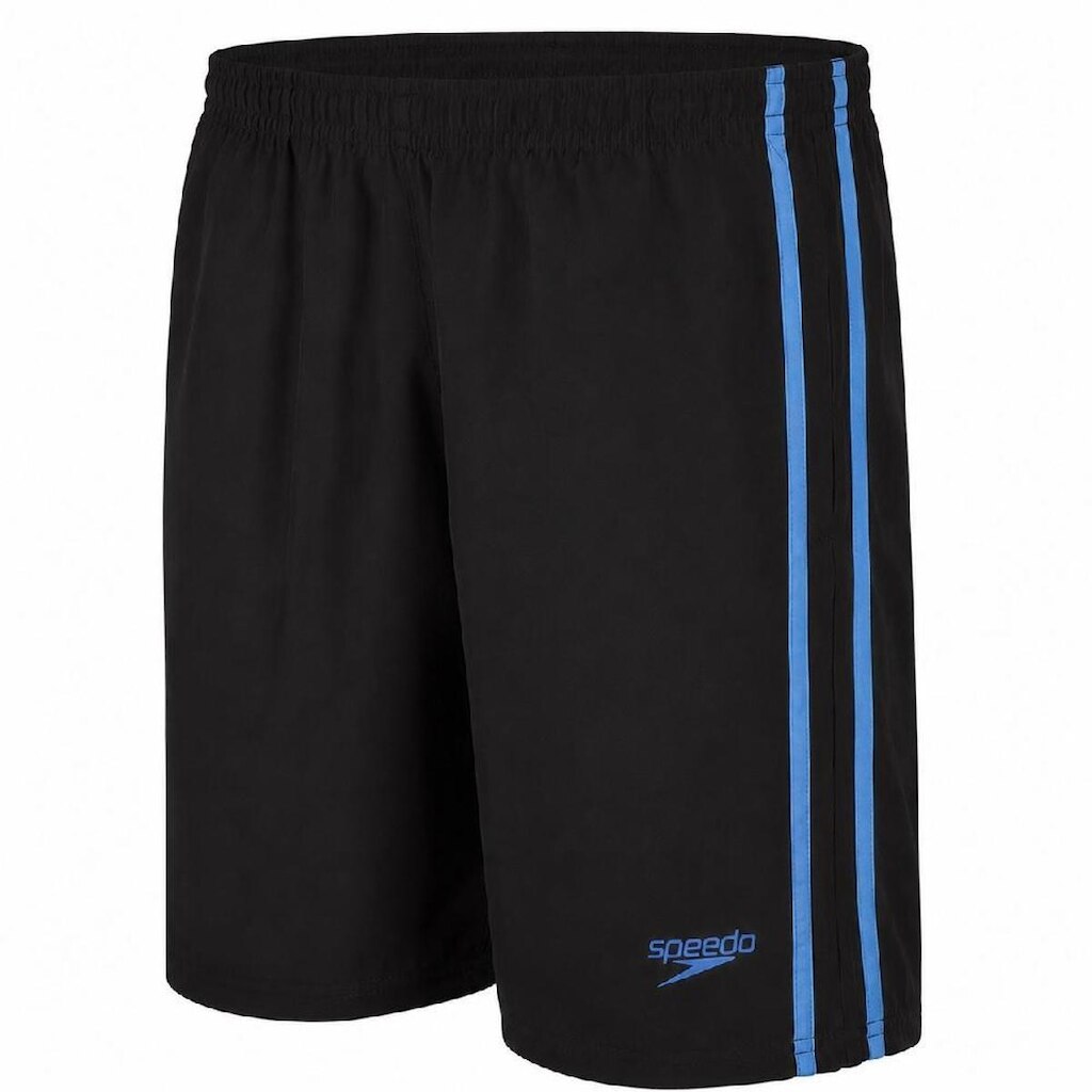 Bermuda Speedo Bold - Preto/Azul Energ