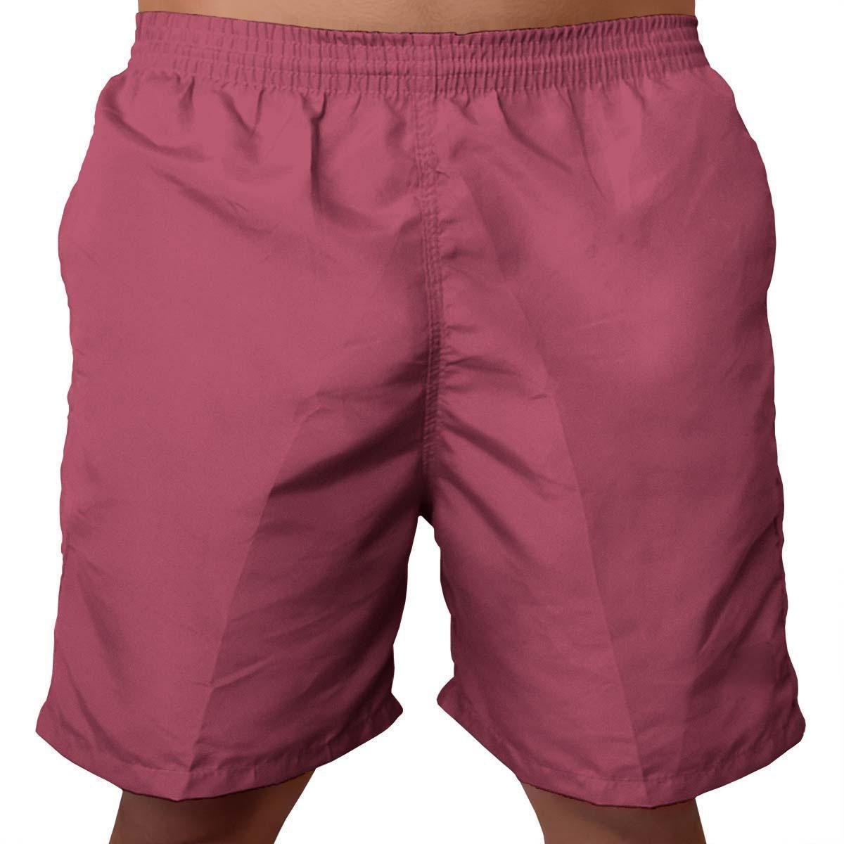 Bermuda Tactel Lisa Masculina 3 Bolsos Academia Praia - 1 Unidade Menor preço em Bermuda Tactel Lisa Masculina 3 Bolsos Academia Praia - 1 Unidade