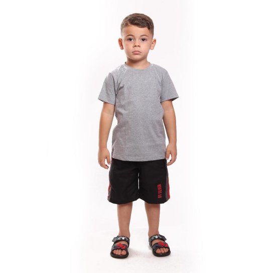 Bermuda Tactel Ox Silver Estilo Short Masculina