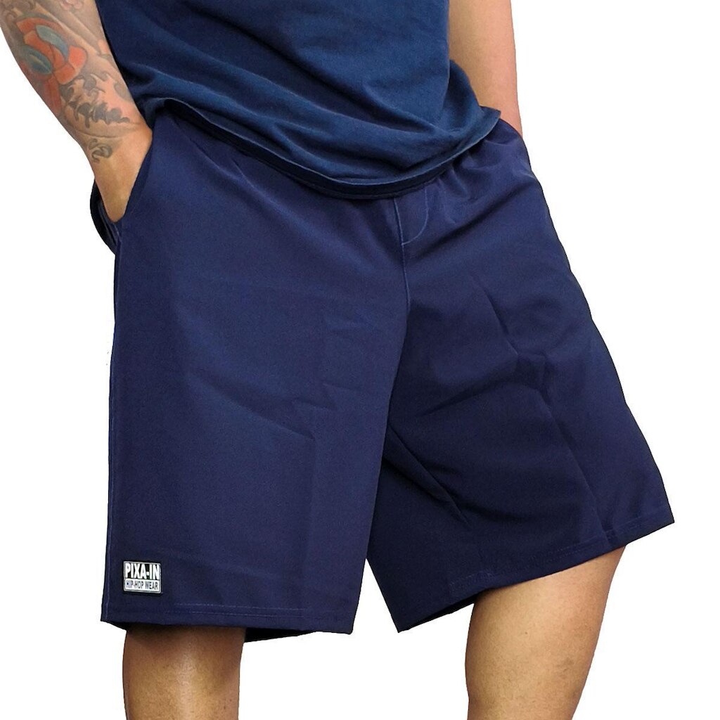 Bermuda Tactel Pixain Hip Hop Culture Marinho PIX-297