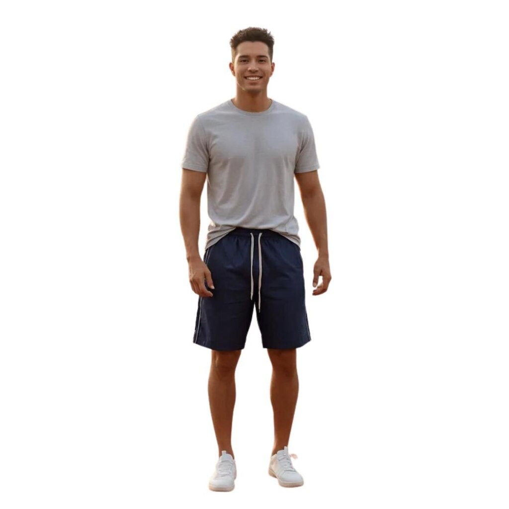 Bermuda Tactel Reforçada Premium Masculina Com Elástico