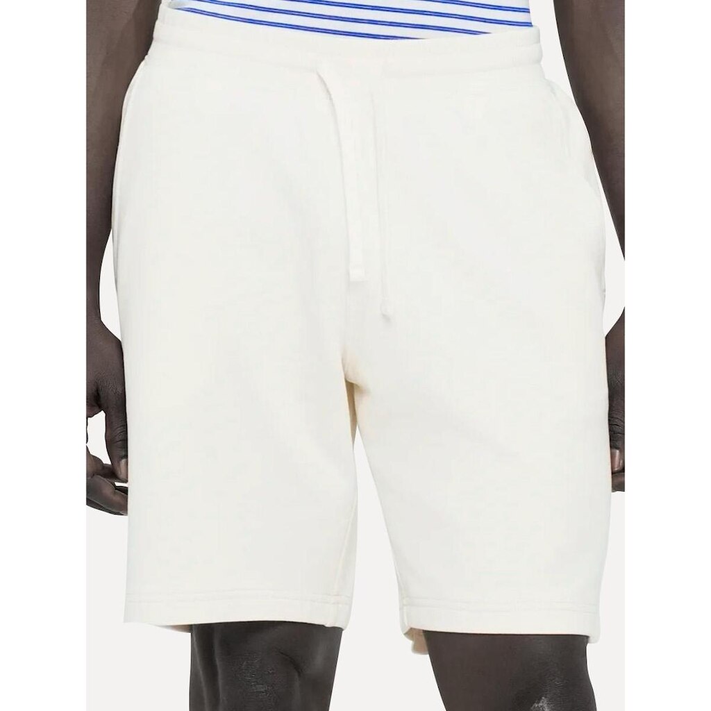Bermuda Tommy Hilfiger Moletom Masculina Essential Terry Off White
