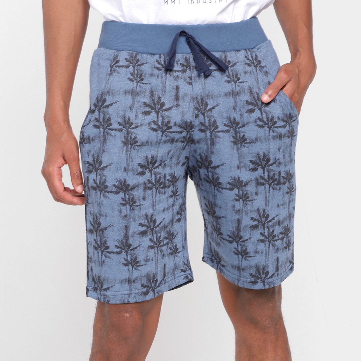 Bermuda Ultimato Coqueiros Masculina - Marinho Menor preço em Bermuda Ultimato Coqueiros Masculina - Marinho