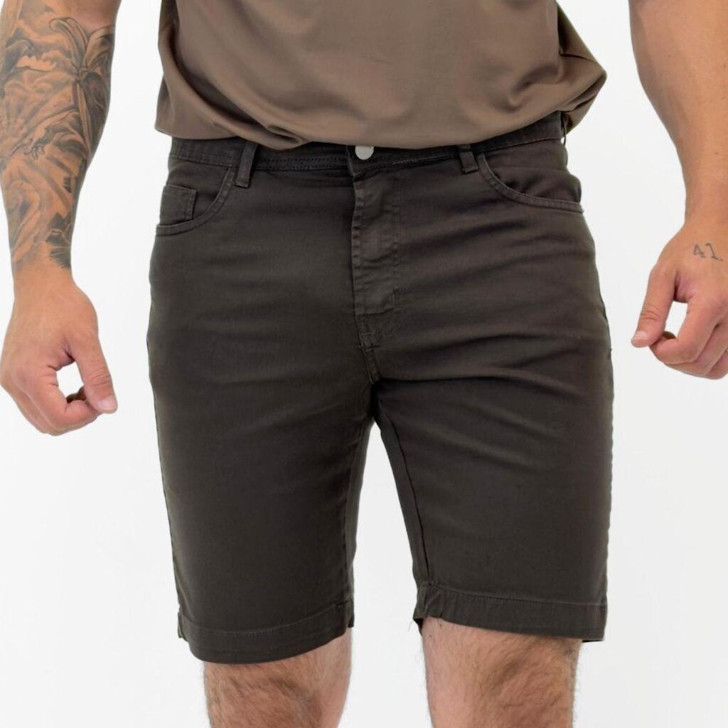 Bermuda Voox Casual em Sarja Masculina