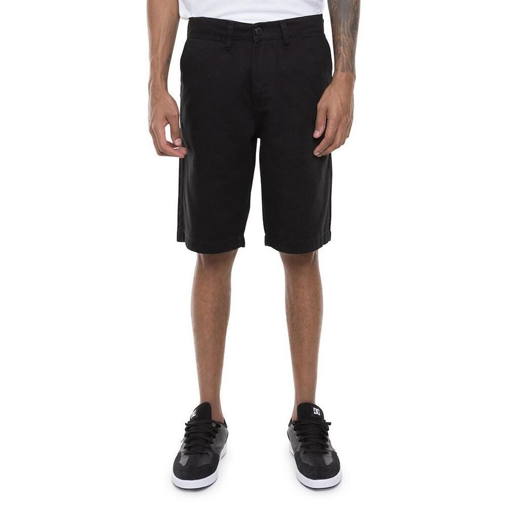 BERMUDA WORKER CHINO - PRETO - 48