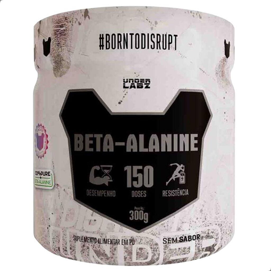 Beta Alanine Aminoácido 100% Pura 300g Under Labz