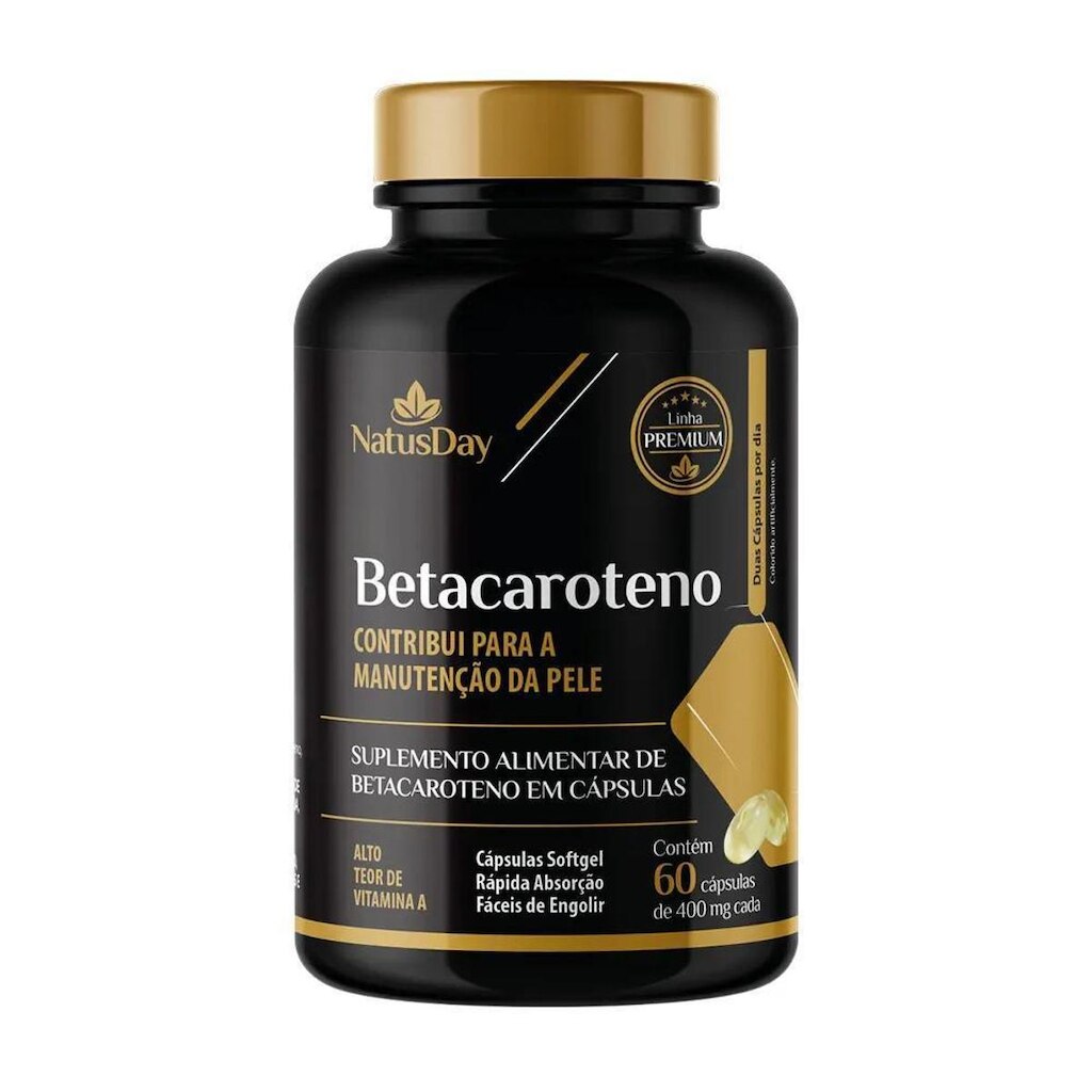 Betacaroteno 60 Cápsulas Natusday Premium