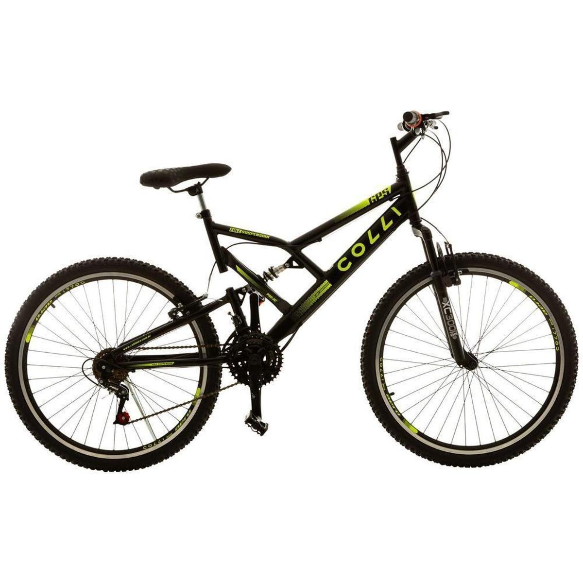 Menor preço em Bicicleta Aro 26 Colli GPS Freio V-Brake Aço Carbono 21 Marchas