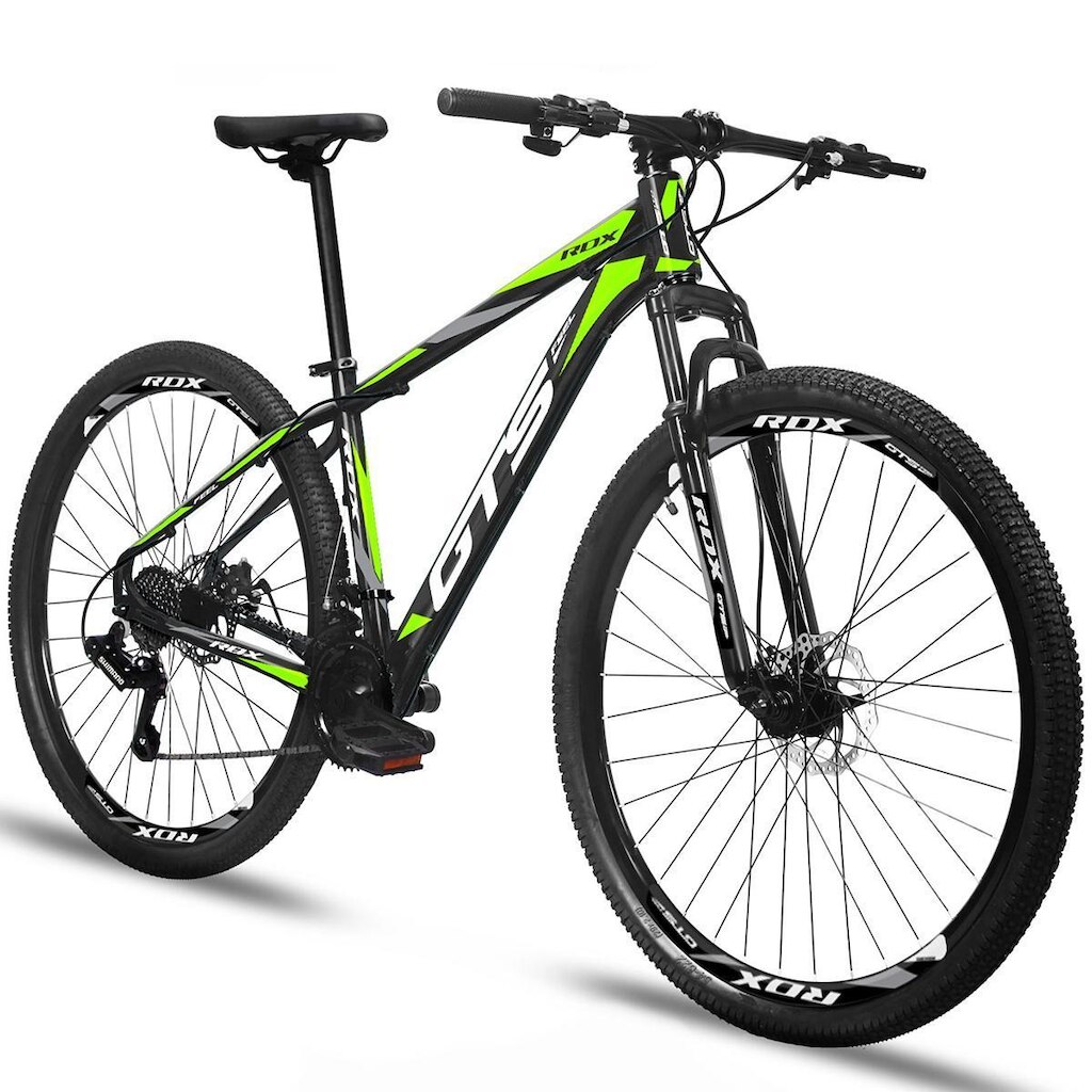 Bicicleta Aro 29 GTS FEEL RDX Câmbio Shimano Freio a Disco 21 Marchas