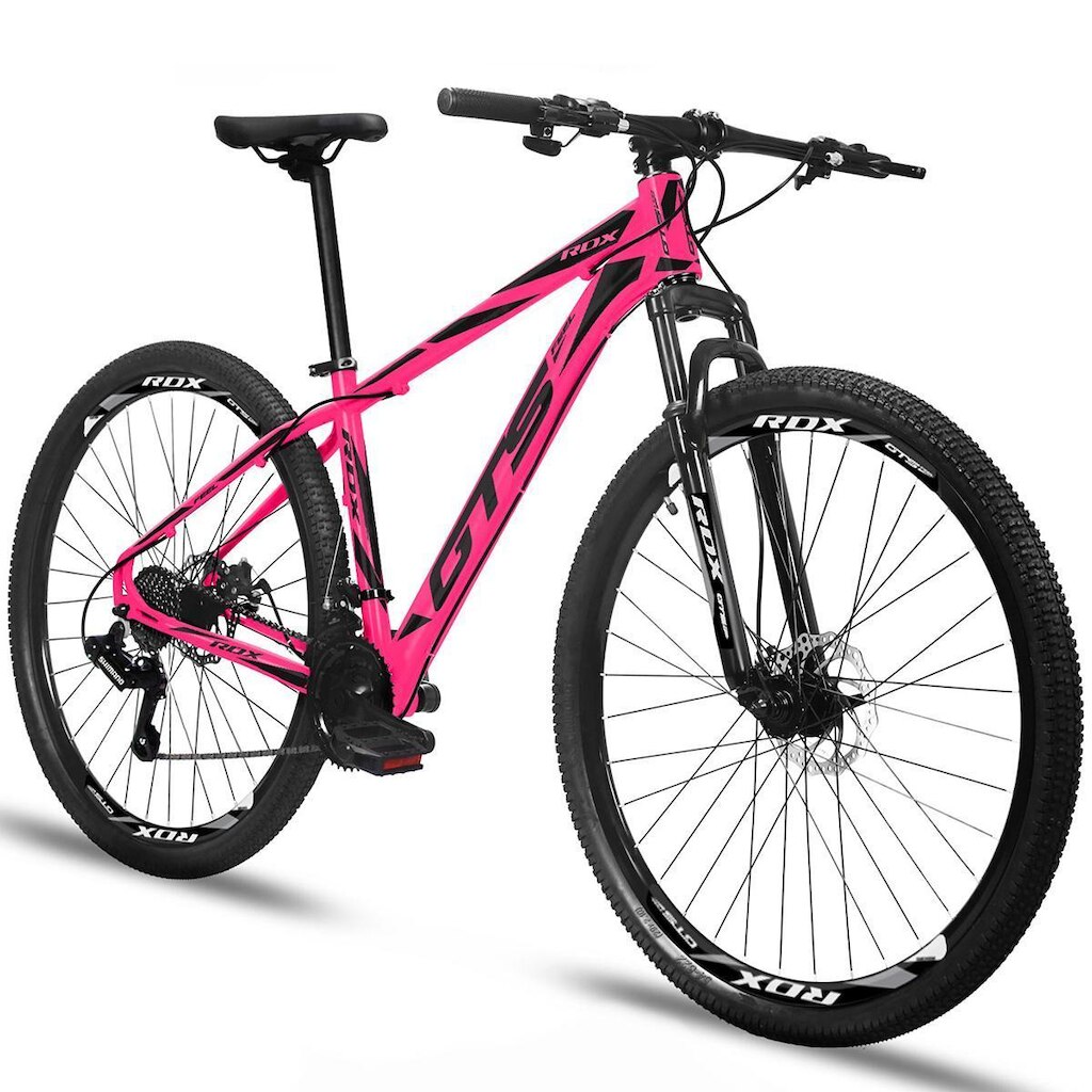 Bicicleta Aro 29 GTS FEEL RDX Câmbio Shimano Freio a Disco 21 Marchas