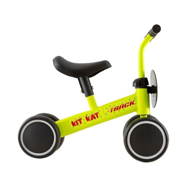 Bicicleta de Equilíbrio Infantil TK3 Track Kit Kat Amarelo Neon
