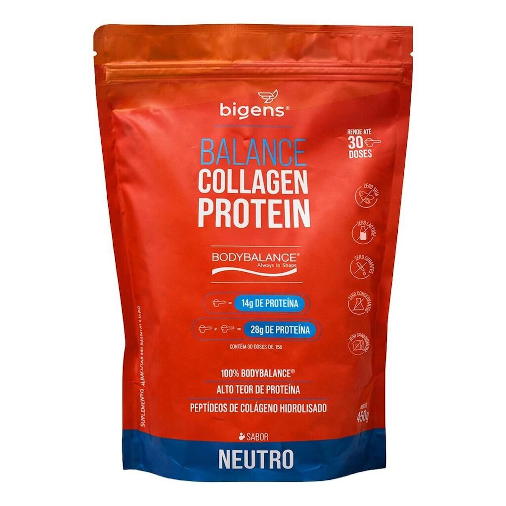 BIGENS BALANCE COLLAGEN PROTEIN 450G NEUTRO