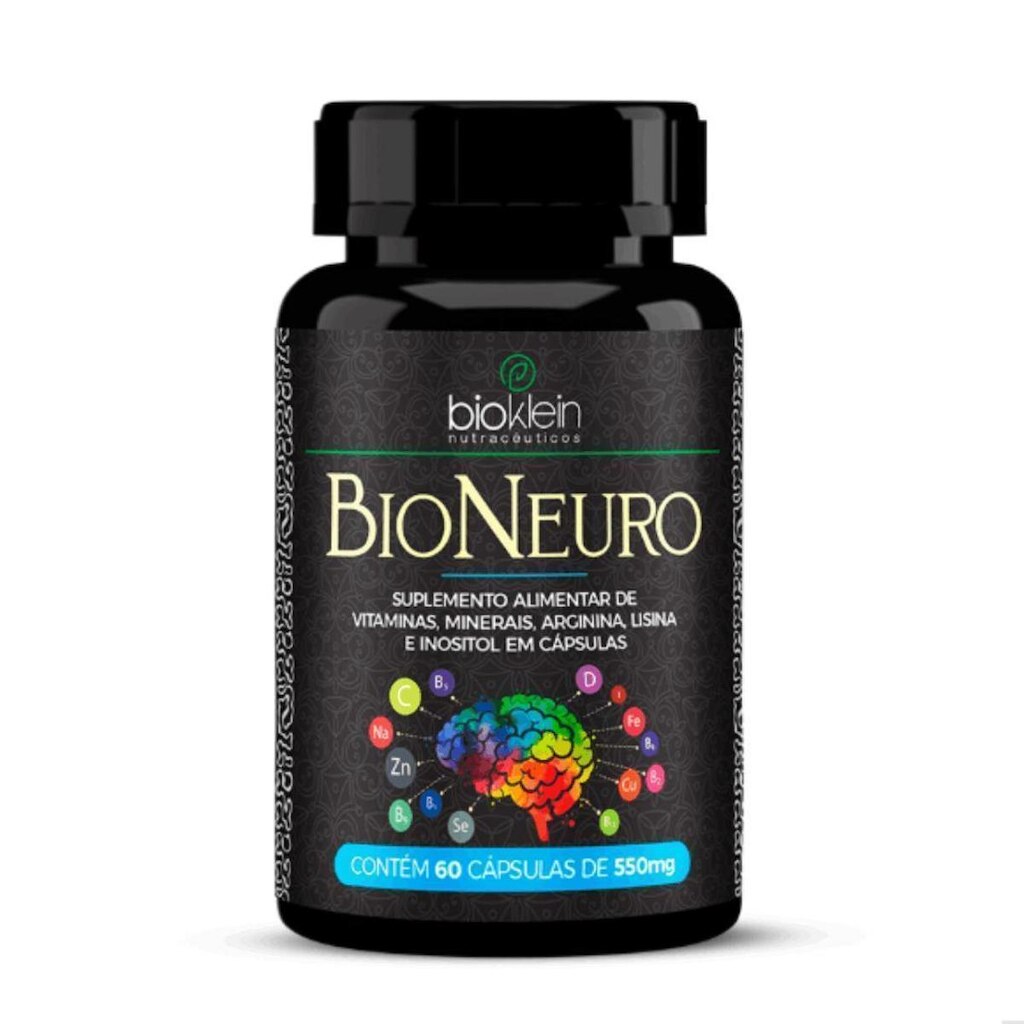 Bio Neuro Vitaminas Complexo B, Lisina e Inositol