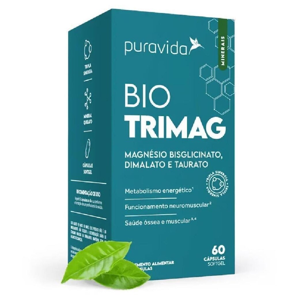 Bio Trimag Puravida 60 Cápsulas