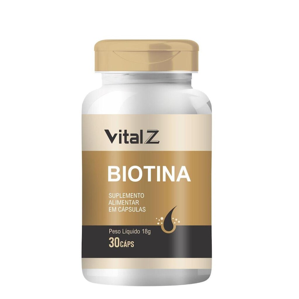 Biotina - 30 Cápsulas
