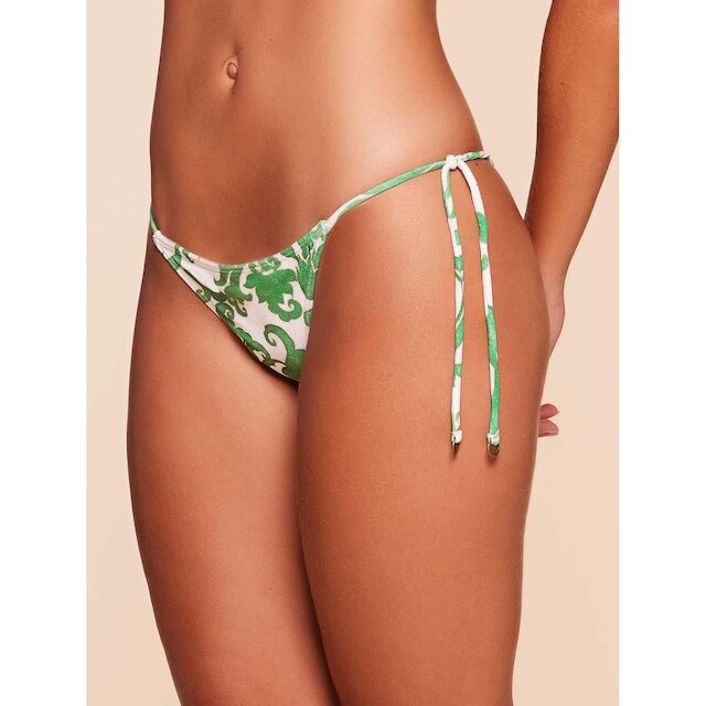 Biquini Calcinha Tanga Água Doce Amarradinha Estampada Araguaia