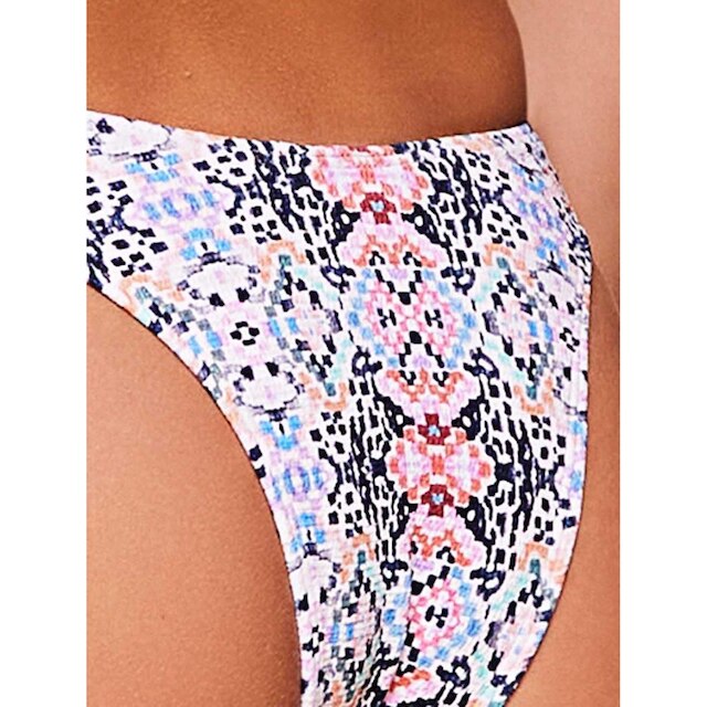 Biquini Calcinha Tanga Água Doce Asa Delta Estampada Shine