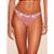 Biquini Calcinha Tanga Água Doce Lateral Media Estampada Brise - Vermelho