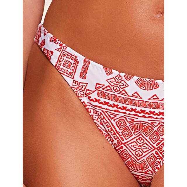 Biquini Calcinha Tanga Água Doce Lateral Media Estampada Brise