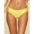 Biquini Calcinha Tanga Água Doce Maxi Lisa - Amarelo