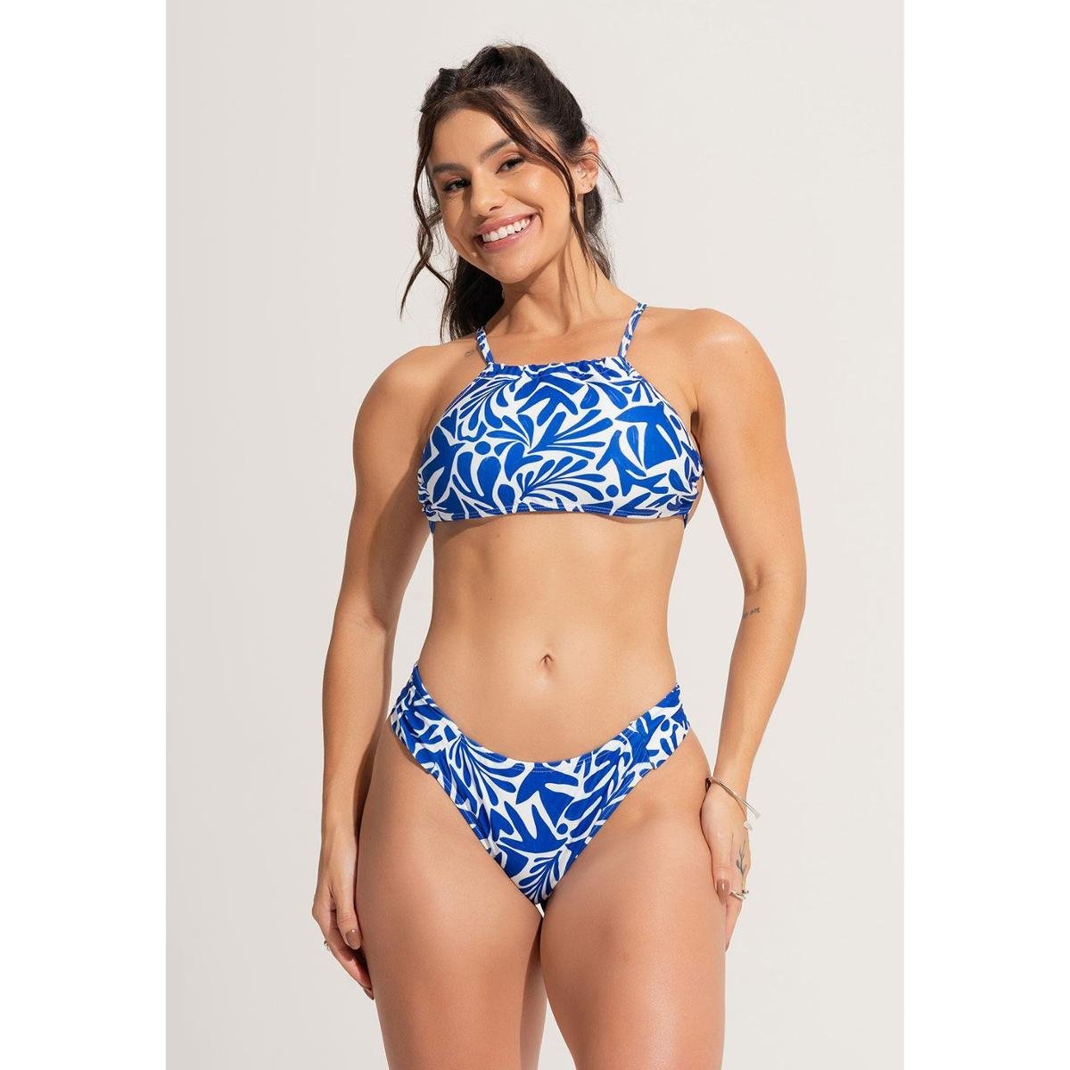 Biquíni Cropped Panicat Feminino Moda Praia Verão Asa Delta Mvb Modas Menor preço em Biquíni Cropped Panicat Feminino Moda Praia Verão Asa Delta Mvb Modas