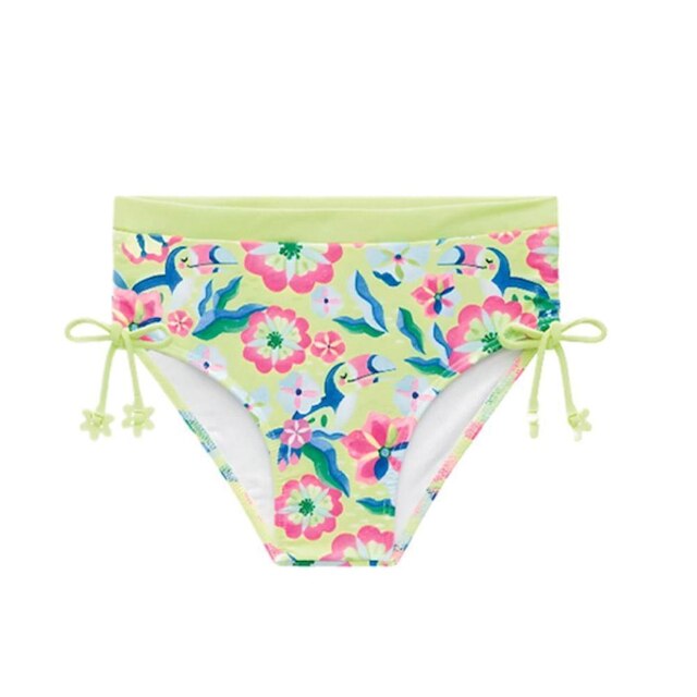 BIQUÍNI FLORA 3 PEÇAS LIMA NEON DRY UV50+ INFANTI