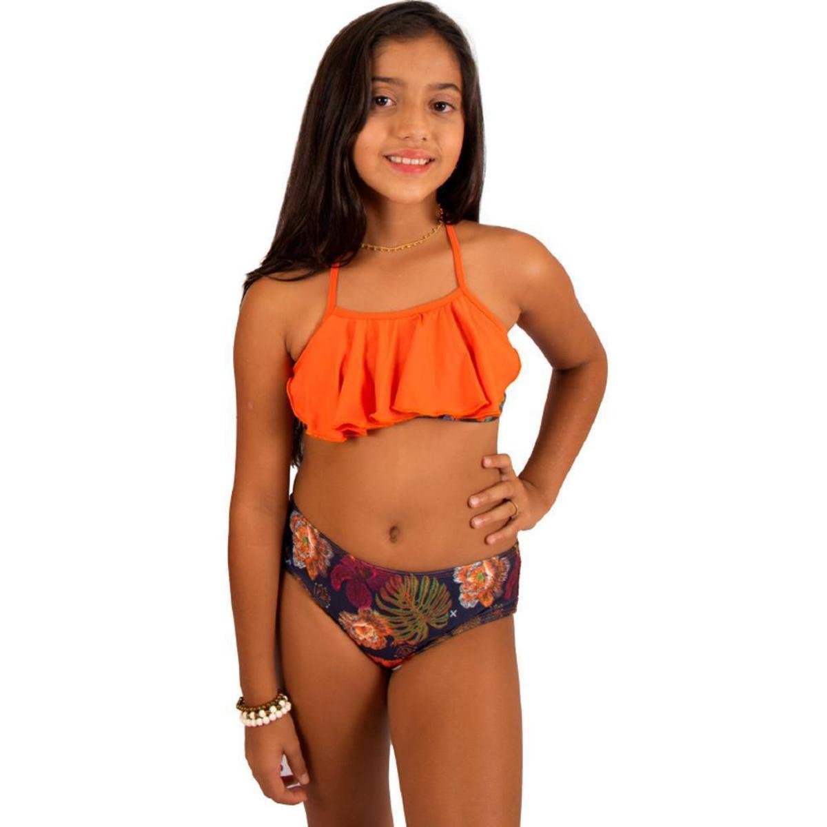 Biquíni Infantil Juvenil sem Bojo Moda Praia Menor preço em Biquíni Infantil Juvenil sem Bojo Moda Praia