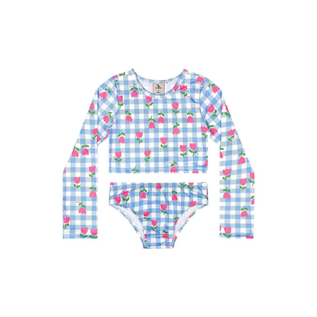 Biquíni Manga Longa Infantil UV DRY Quimby