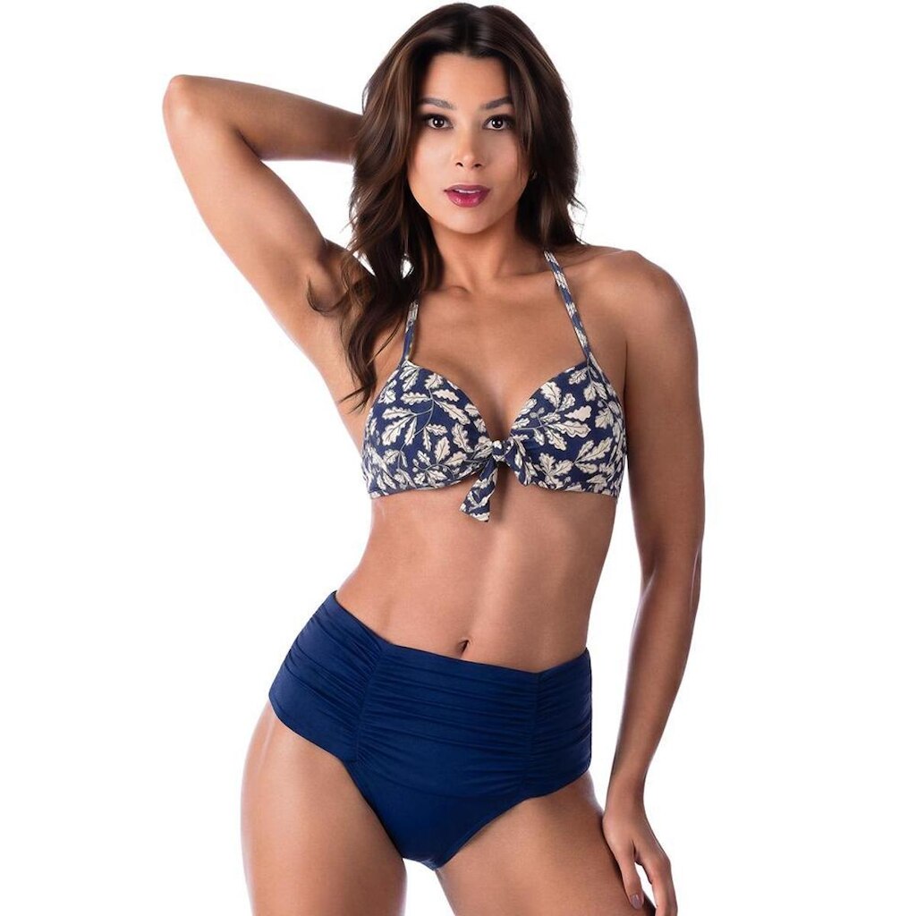 Biquíni Meia Taça Com Nó Frontal e Hot Pants Summer Soul