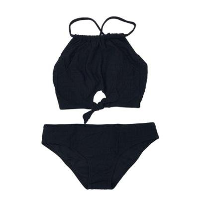 Maiô Lycra Proteção UPF50+ Sianinha Preto - Banho Maria Moda Praia Infantil