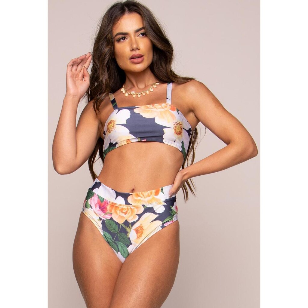 Biquíni Top Faixa Estampado 359