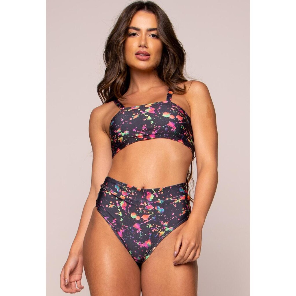 Biquíni Top Faixa Estampado 359