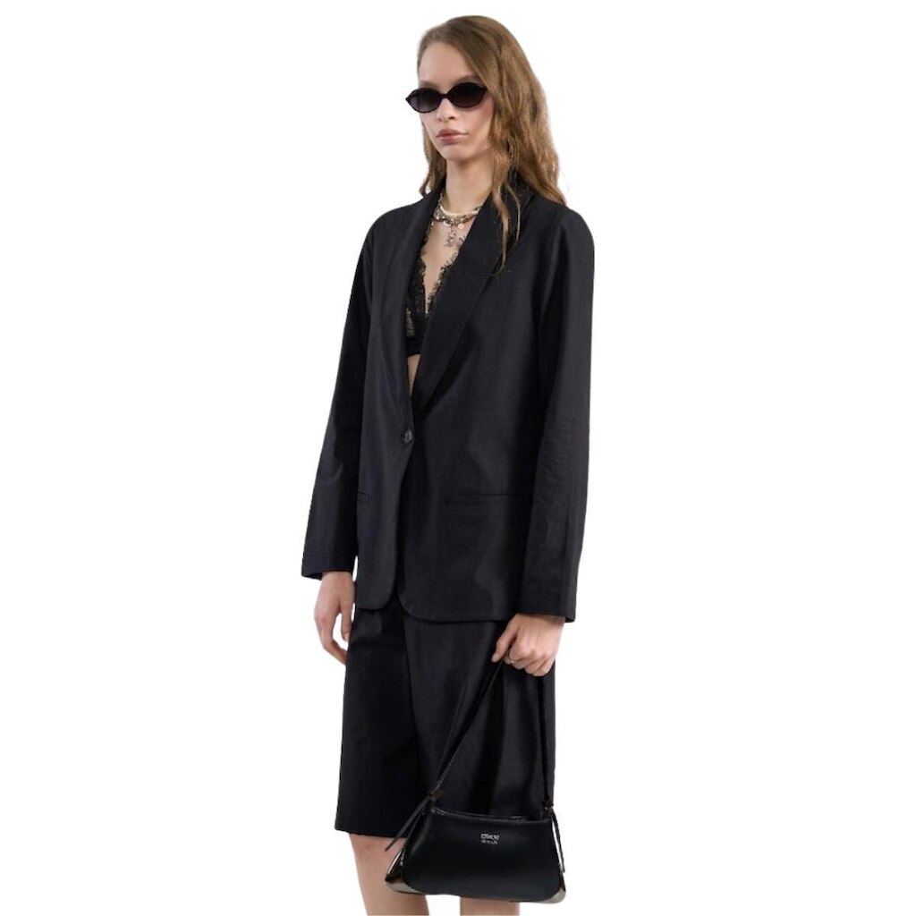 Blazer Colcci Alfaiataria Alongado Feminino